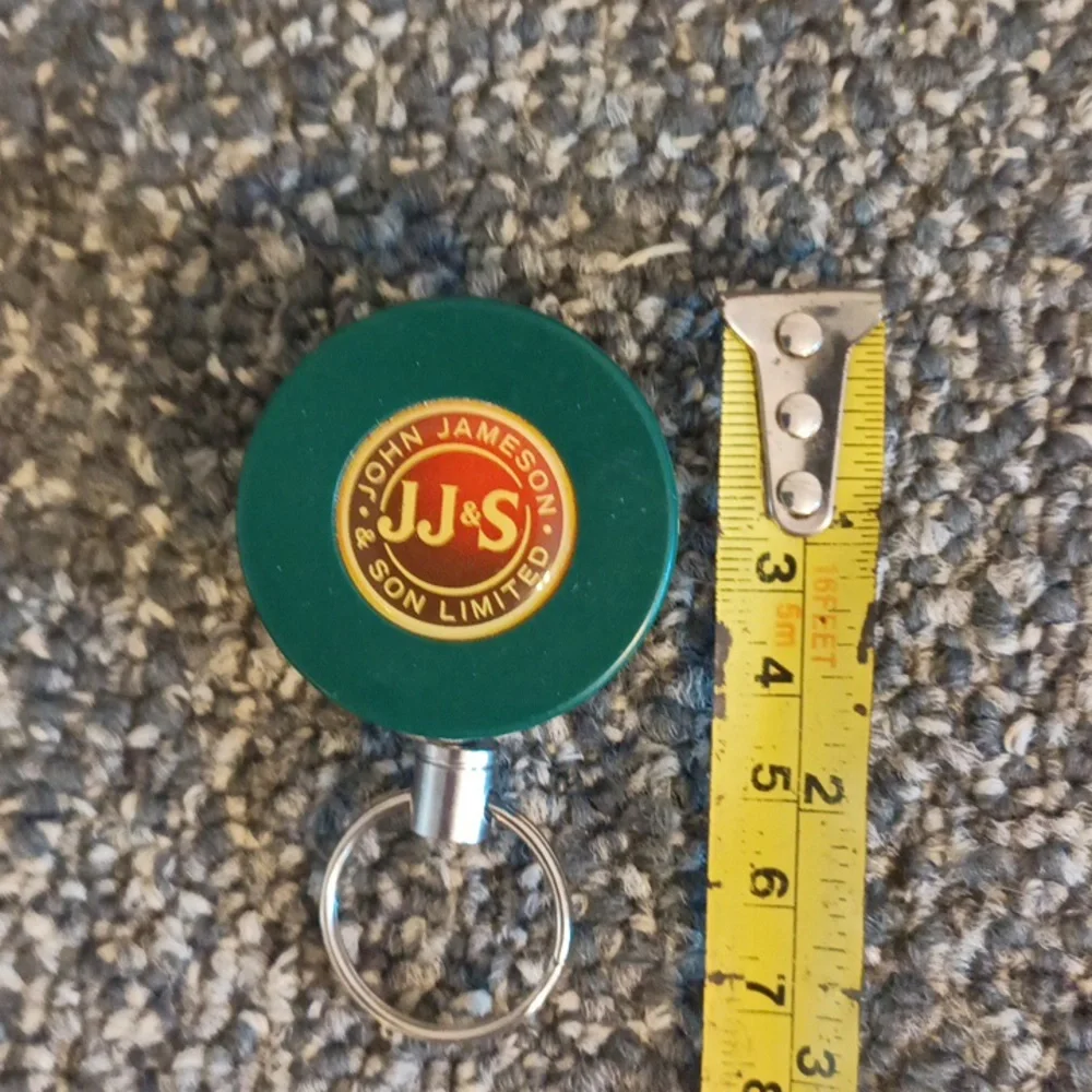 Jameson whiskey pull tab keyring belt clip